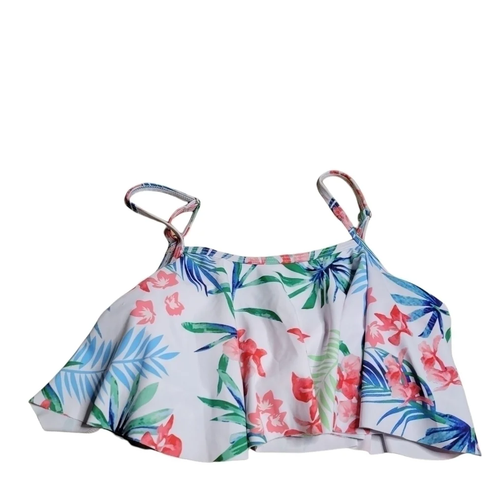 Ashiner Girl's Flounce Two Piece Bikini Swimsuit